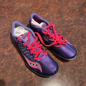 Saucony Track Shoes with Spikes